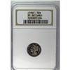 Image 3 : 1865 3CN PR66 Cameo NGC. Repunched Date. B. 2-B. The b 