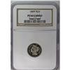 Image 1 : 1869 3CN PR66 Cameo NGC. This is a lovely Gem Cameo pr 