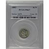 Image 1 : 1882 3CN PR67 PCGS. This is a gorgeous Superb Gem proo 
