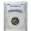 Image 3 : 1870 5C PR66 Cameo PCGS. This example is a fully brill 