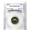 Image 3 : 1874 5C PR67 Cameo PCGS. This is a remarkable Superb G 