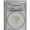 Image 3 : 1881 5C PR67 Cameo PCGS. Shield nickels from 1879 to 1 