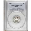 Image 1 : 1883 5C PR66 Cameo PCGS. The final Shield nickel issue 
