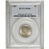 Image 3 : 1887 5C MS66 PCGS. A Registry Set rarity, only 12 othe 