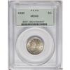 Image 3 : 1890 5C MS66 PCGS. This charming piece is sharply stru 