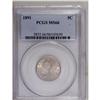 Image 1 : 1891 5C MS66 PCGS. The star nearest the truncation is 