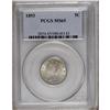 Image 1 : 1893 5C MS65 PCGS. Extremely clean and satiny with an 