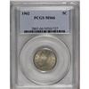 Image 1 : 1902 5C MS66 PCGS. Quite lustrous with soothing lavend 