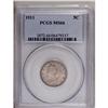 Image 1 : 1911 5C MS66 PCGS. A boldly impressed late-date piece. 