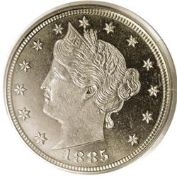 1885 5C PR67 Cameo PCGS.