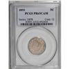 Image 1 : 1893 5C PR65 Cameo PCGS. Delicate gold toning adorns b 