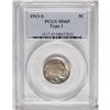 Image 1 : 1913-S 5C Type One MS65 PCGS. A nicely struck and char 