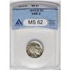 Image 1 : 1913-S 5C Type Two MS62 ANACS. This desirable issue su 