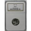Image 3 : 1937 5C PR67 NGC. This stone-white Superb Gem is fully 