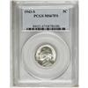 Image 1 : 1943-S 5C MS67 Full Steps PCGS. Fully struck, with gle 