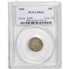 Image 1 : 1901 10C PR64 PCGS. A deeply reflective and boldly def 