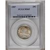 Image 1 : 1907 25C MS65 PCGS. Dove-gray patina blankets each sid 