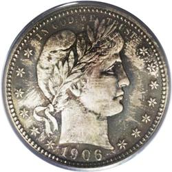 1906 25C PR66 PCGS. Sharply struck with variegated gre 