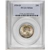 Image 1 : 1934-D 25C Medium Motto MS66 PCGS. Rich multicolored i 