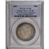 Image 3 : 1807 50C Large Stars, 50 Over 20 AU50 PCGS. Ex: Troy W 