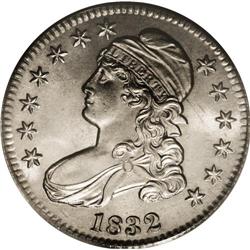 1832 50C Small Letters MS64 PCGS. O-106, R.1. Star 1 i 