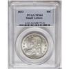Image 3 : 1832 50C Small Letters MS64 PCGS. O-106, R.1. Star 1 i 