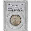 Image 3 : 1842 50C Medium Date, Large Letters MS64 PCGS. WB-106. 