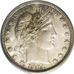 1904-O 50C MS64 PCGS. Well struck for this strike-sens 