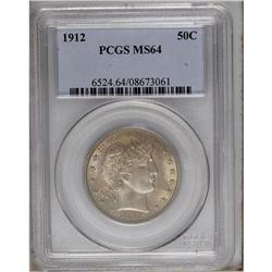1912 50C MS64 PCGS. Well struck with radiant luster an 