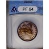 Image 1 : 1894 50C PR64 Cameo ANACS. Lovely golden-brown and plu 