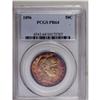 Image 1 : 1896 50C PR64 PCGS. A vividly toned near-Gem with red- 