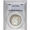 Image 1 : 1907 50C PR64 PCGS. Deeply mirrored with thin, hazy to 