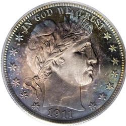 1911 50C PR66 Cameo PCGS. 