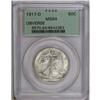 Image 3 : 1917-D 50C Obverse MS64 PCGS. Satiny and essentially u 