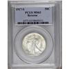 Image 1 : 1917-S 50C Reverse MS63 PCGS. A mostly brilliant piece 