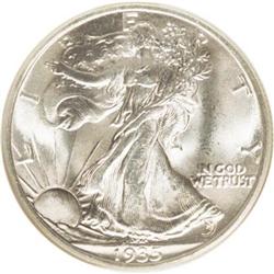 1935 50C MS67 NGC. A fabulous type coin from the 1930s 