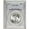Image 1 : 1942 50C MS67 PCGS. A boldly struck and brilliant Supe 