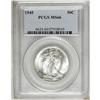 Image 1 : 1945 50C MS66 PCGS. A brilliant and beautiful Premium 