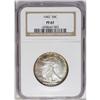 1942 50C PR67 NGC. A deeply reflective Superb Gem with 