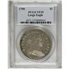Image 3 : 1798 S$1 Large Eagle VF35 PCGS. 