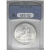 Image 3 : 1875-CC T$1 MS62 ANACS. Type One Reverse. This example 