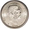 Image 1 : 1883 50C Hawaii Half Dollar MS64 PCGS. The frosty, rad 