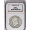 Image 3 : 1883 S$1 Hawaii Dollar MS63 NGC. The surfaces are ligh 