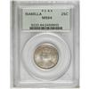 Image 1 : 1893 25C Isabella Quarter MS64 PCGS. A boldly struck n 