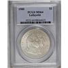Image 3 : 1900 S$1 Lafayette Dollar MS64 PCGS. DuVall 2-C. Sharp 