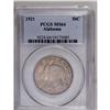 Image 1 : 1921 50C Alabama MS64 PCGS. Red, gold, and russet conv 
