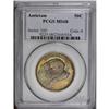 Image 3 : 1937 50C Antietam MS68 PCGS. Orange-gold, lime-green, 