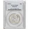 Image 1 : 1939-S 50C Arkansas MS65 PCGS. The design elements are 