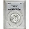 Image 1 : 1925-S 50C California MS65 PCGS. An untoned and lustro 