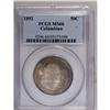 Image 1 : 1892 50C Columbian MS66 PCGS. Reddish-gold patina appe 